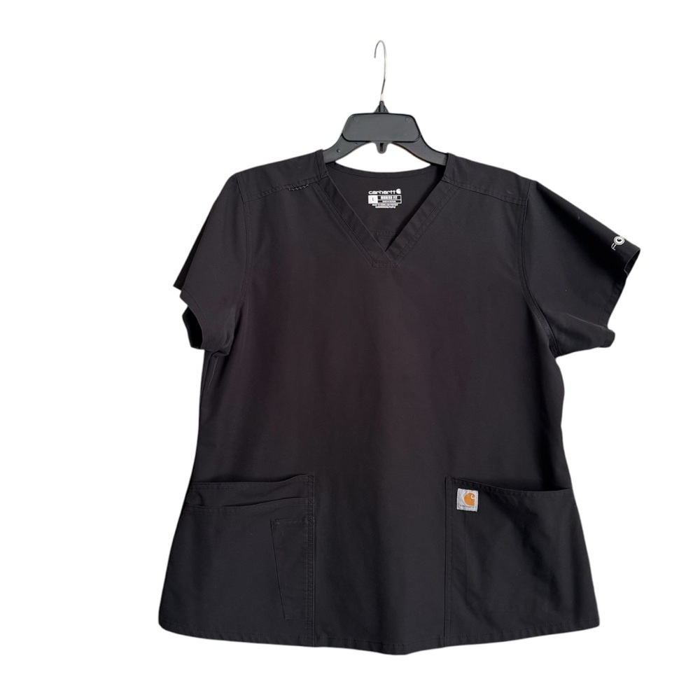 Carhartt Women's Black Scrub Set - Top & Jogger Pants - Picture 5 of 7